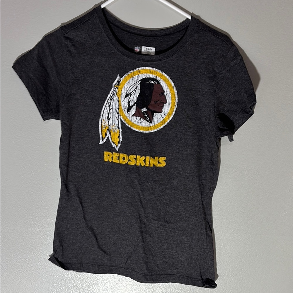 NFL Team Apparel Black Redskins Women's Top